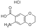 7-amino-2,3-dihydrobenzo[b][1,4]dioxine-6-carboxylic acid hydrochloride CAS#: 857020-56-5