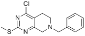 7-benzyl-4-chloro-2-(methylthio)-5,6,7,8-tetrahydropyrido[3,4-d]pyrimidine CAS#: 859826-11-2