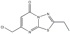 7-(chloromethyl)-2-ethyl-5H-[1,3,4]thiadiazolo[3,2-a]pyrimidin-5-one(SALTDATA: FREE) CAS#: 869634-07-1