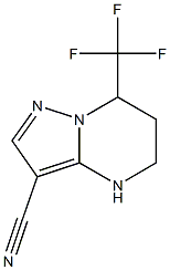 7-(trifluoromethyl)-4,5,6,7-tetrahydropyrazolo[1,5-a]pyrimidine-3-carbonitrile CAS#: 869945-20-0