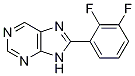 8-(2,3-difluorophenyl)-9H-purine CAS#: 878287-57-1