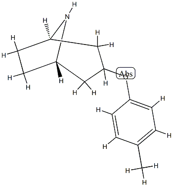 8-Azabicyclo[3.2.1]octane,3-(4-methylphenoxy)-,(3-exo)-(9CI) CAS#: 817195-88-3