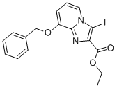 8-BENZYLOXY-3-IODO-IMIDAZO[1,2-A]PYRIDINE-2-CARBOXYLIC ACID ETHYL ESTER CAS#: 885276-85-7