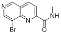 8-BROMO-[1,6]NAPHTHYRIDINE-2-CARBOXYLIC ACID METHYLAMIDE CAS#: 875514-20-8
