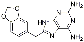 8-((Benzo[d][1,3]dioxol-6-yl)methyl)-9H-purine-2,6-diamine CAS#: 873436-95-4