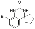 8'-Bromo-spiro(cyclopentane-1,4'-(3'H)-1',2',3',4'-tetrahydroquinazoline)-2'-one CAS#: 885267-16-3