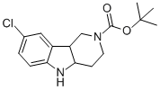 8-CHLORO-1,3,4,4A,5,9B-HEXAHYDRO-PYRIDO[4,3-B]INDOLE-2-CARBOXYLIC ACID TERT-BUTYL ESTER CAS#: 885272-52-6
