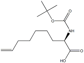 8-Nonenoic acid, 2-[[(1,1-diMethylethoxy)carbonyl]aMino]-, (2R)- CAS#: 881683-84-7