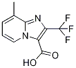 8-methyl-2-(trifluoromethyl)imidazo[1,2-a]pyridine-3-carboxylic acid CAS#: 874776-53-1