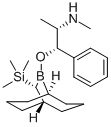 N,α-Dimethyl-β-[[(10R)-10-(trimethylsilyl)-9-borabicyclo[3.3.2]dec-9-yl]oxy]-(αS,βS)-benzeneethanamine CAS#: 848618-13-3