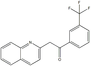 2-QUINOLIN-2-YL-1-[3-(TRIFLUOROMETHYL)PHENYL]ETHANONE CAS#: 849021-38-1
