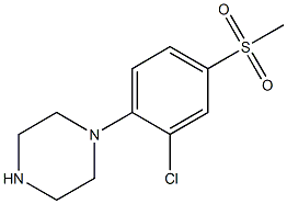 1-[2-CHLORO-4-(METHYLSULFONYL)PHENYL]PIPERAZINE CAS#: 849035-72-9
