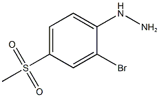 [2-BROMO-4-(METHYLSULFONYL)PHENYL]HYDRAZINE CAS#: 849035-73-0