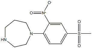 1-[4-(METHYLSULFONYL)-2-NITROPHENYL]-1,4-DIAZEPANE CAS#: 849035-89-8