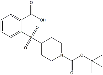 2-{[1-(TERT-BUTOXYCARBONYL)PIPERIDIN-4-YL]SULFONYL}BENZOICACID CAS#: 849035-97-8