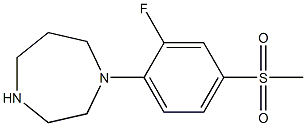 1-[2-FLUORO-4-(METHYLSULFONYL)PHENYL]-1,4-DIAZEPANE CAS#: 849924-88-5
