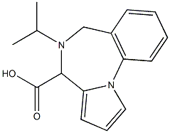 5-ISOPROPYL-5,6-DIHYDRO-4H-PYRROLO[1,2-A][1,4]BENZODIAZEPINE-4-CARBOXYLICACID CAS#: 849924-95-4