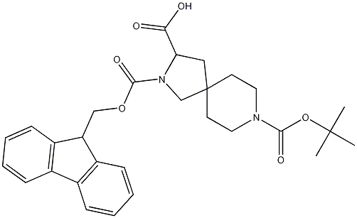 2,8-DIAZA-SPIRO[4.5]DECANE-2,3,8-TRICARBOXYLIC ACID 8-TERT-BUTYL ESTER2-(9H-FLUOREN-9-YLMETHYL) ESTER CAS#: 849928-23-0