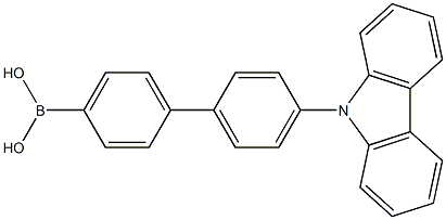 [4'-(9H-carbazole-9-yl)-1,1-biphenyl-4-yl]-boroonic acid(CBp4BA) CAS#: 858131-73-4