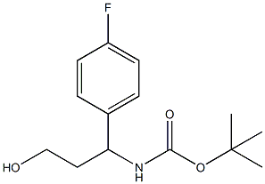 3-N-BOC-AMINO-3-(4-FLUORO-PHENYL)-PROPAN-1-OL CAS#: 862466-16-8