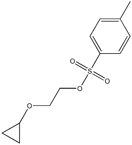 Ethanol, 2-(cyclopropyloxy)-, 4-methylbenzenesulfonate CAS#: 862728-59-4