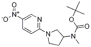 methyl-[1-(5-nitro-pyridin-2-yl)-pyrrolidin-3-yl]-carbamicacid tert-butyl ester CAS#: 863401-94-9