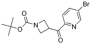tert-butyl 3-[(5-bromopyridin-2-yl)carbonyl]azetidine-1-carboxylate CAS#: 870761-78-7