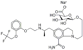 Silodosin β-D-Glucuronide Sodium Salt CAS#: 879292-24-7