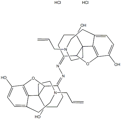 bis[(5α)-4,5-Epoxy-3,14-dihydroxy-17-(2-propenyl)morphinan-6-ylidene]hydrazone  hydrate  dihydrochloride CAS#: 880759-65-9