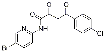 N-(5-bromo-pyridin-2-yl)-4-(4-chlorophenyl)-2,4-dioxo-butyramide CAS#: 883016-50-0