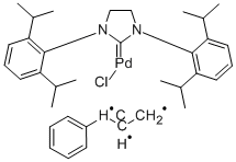 CHLORO[(1,2,3-Η)-3-PHENYL-2-PROPENYL][1,3-BIS(2,6-DI-I-PROPYLPHENYL)-4,5-DIHYDROIMIDAZOL-2-YLIDENE]PALLADIUM(II) CAS#: 884879-24-7