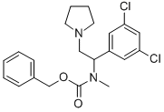 1-PYRROLIDIN-2-(3',5'-DICHLOROPHENYL)-2-(N-CBZ-N-METHYL)AMINO-ETHANE CAS#: 886362-13-6