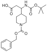3-N-BOC-AMINO-3-(4'-CBZ)PIPERIDINE-PROPIONIC ACID CAS#: 886362-33-0