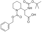 3-BOC-AMINO-3-(2'-CBZ)PIPERIDINE-PROPIONIC ACID CAS#: 886362-34-1