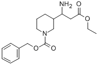 3-AMINO-3-(3'-CBZ)PIPERIDINE-PROPIONIC ACID ETHYL ESTER CAS#: 886362-35-2