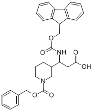 3-N-FMOC-AMINO-3-(3'-CBZ)PIPERIDINE-PROPIONIC ACID CAS#: 886362-38-5