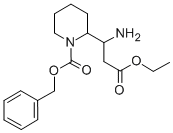 3-AMINO-3-(2'-CBZ)PIPERIDINE-PROPIONIC ACID ETHYL ESTER CAS#: 886362-39-6