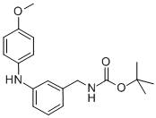 N-(3-BOC-AMINOMETHYLPHENYL)-N-(4-METHOXYPHENYL)AMINE CAS#: 886362-41-0