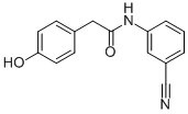N-(3-CYANO-PHENYL)-2-(4-HYDROXY-PHENYL)-ACETAMIDE CAS#: 886362-51-2
