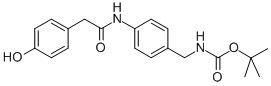 {4-[2-(4-HYDROXY-PHENYL)-ACETYLAMINO]-BENZYL}-CARBAMIC ACID TERT-BUTYL ESTER CAS#: 886362-53-4