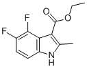4,5-DIFLUORO-2-METHYLINDOLE-3-CARBOXYLIC ACID ETHYL ESTER CAS#: 886362-67-0