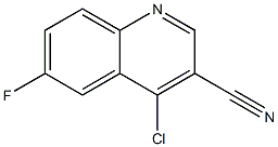 4-CHLORO-6-FLUORO-QUINOLINE-3-CARBONITRILE CAS#: 886362-73-8