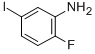 2-FLUORO-5-IODO-PHENYLAMINE CAS#: 886362-82-9