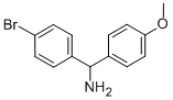 1-(4-BROMOPHENYL)-1-(4-METHOXYPHENYL)METHYLAMINE CAS#: 886362-84-1