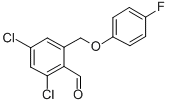 2,4-DICHLORO-6-(4-FLUORO-PHENOXYMETHYL)-BENZALDEHYDE CAS#: 886362-88-5