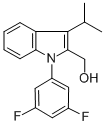 1-(3',5'-DIFLUOROPHENYL)-2-HYDROXYMETHYL-3-ISOPROPYLINDOLE CAS#: 886362-94-3