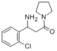 N-PYRROLIDIN-3-AMINO-3-(2'-CHLOROPHENYL)PROPIONAMIDE CAS#: 886362-98-7