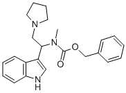 1-PYRROLIDIN-2-(N-CBZ-N-METHYL)AMINO-2-(3'-INDOLE)ETHANE CAS#: 886363-10-6