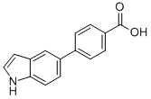 4-(5'-INDOLE)BENZOIC ACID CAS#: 886363-18-4