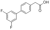 4-BIPHENYL-3',5'-DIFLUORO-ACETIC ACID CAS#: 886363-26-4